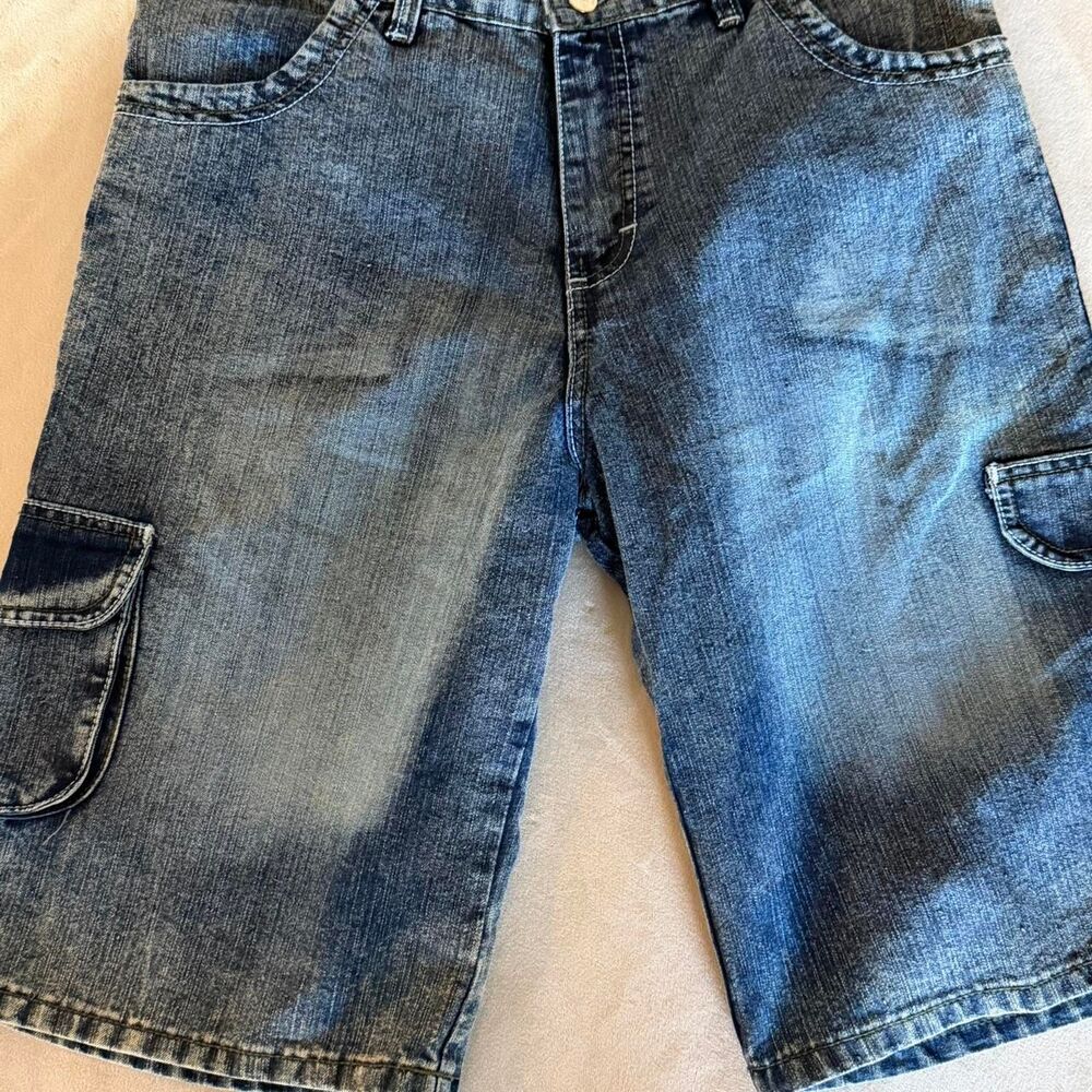 Unbranded Men's Blue and Navy Shorts